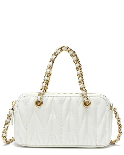 Tiffany & Fred Paris Quilted Lambskin Crossbody