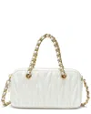 Tiffany & Fred Paris Quilted Lambskin Leather Cros