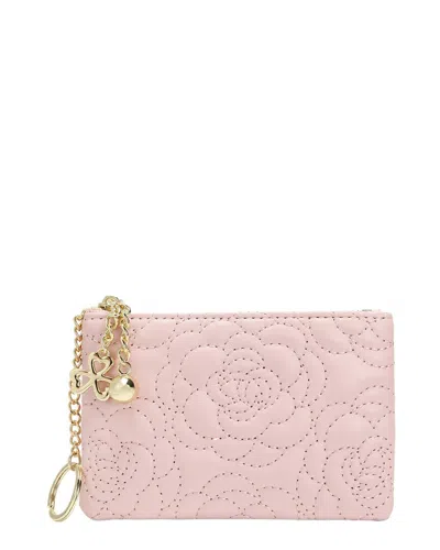 Tiffany & Fred Paris Quilted Leather Coin Purse In Pattern