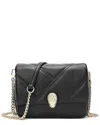 Tiffany & Fred Paris Quilted Leather Crossbody In Black