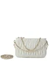 Tiffany & Fred Paris Quilted Leather Crossbody Clutch