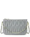 Tiffany & Fred Paris Quilted Leather Crossbody Clutch