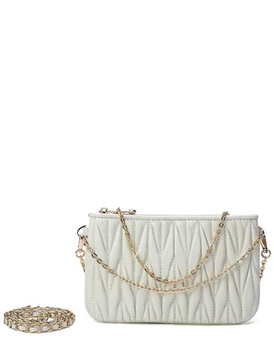Tiffany & Fred Paris Quilted Leather Crossbody Clutch