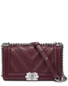 Tiffany & Fred Paris Quilted Leather Messenger Bag