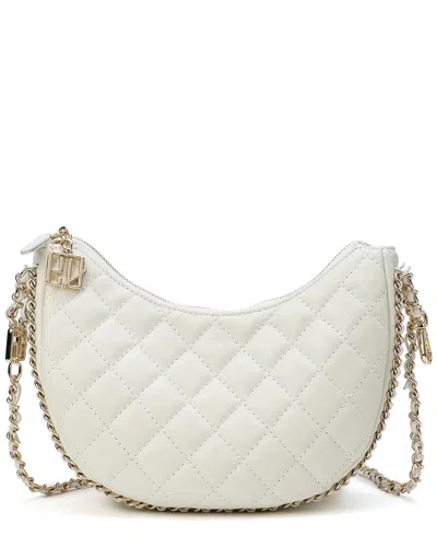 Tiffany & Fred Paris Quilted Leather Messenger Shoulder Bag