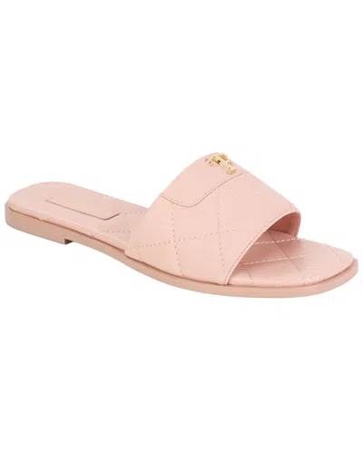 Tiffany & Fred Paris Quilted Leather Sandal In Animal Print