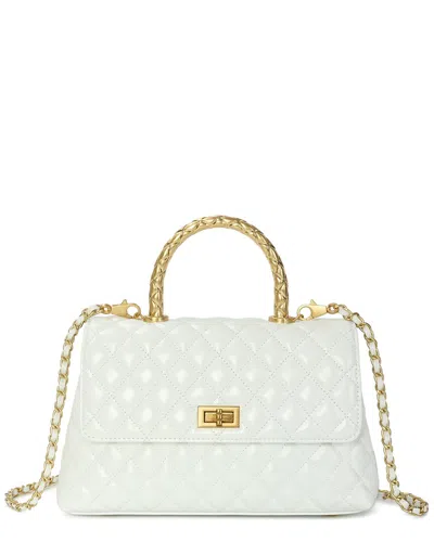 Tiffany & Fred Paris Quilted Leather Satchel