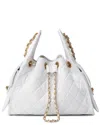 Tiffany & Fred Paris Quilted Leather Shoulder Bag