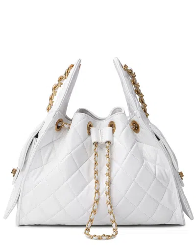 Tiffany & Fred Paris Quilted Leather Shoulder Bag