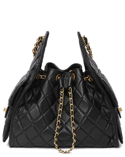 Tiffany & Fred Paris Quilted Leather Shoulder Bag