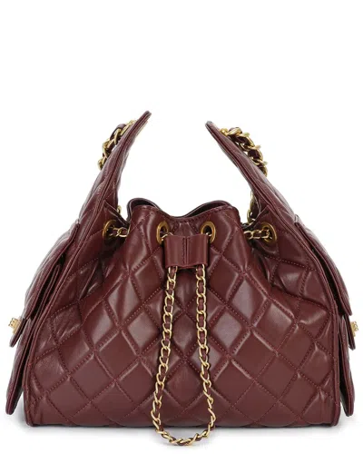 TIFFANY & FRED PARIS TIFFANY & FRED PARIS QUILTED LEATHER SHOULDER BAG