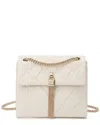Tiffany & Fred Paris Quilted Leather Tassel Crossbody