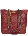 Tiffany & Fred Paris Quilted Leather Tote