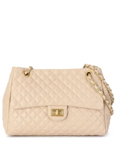 Tiffany & Fred Paris Quilted Leather Tote Bag
