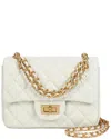 TIFFANY & FRED PARIS TIFFANY & FRED PARIS QUILTED SHEEPSKIN LEATHER CROSSBODY