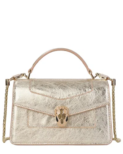 Tiffany & Fred Paris Quilted Suede Satchel