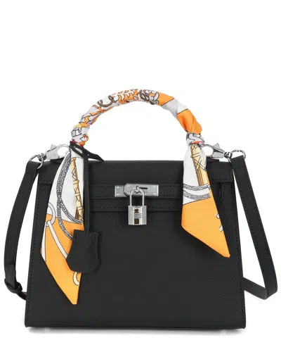 Tiffany & Fred Paris Saffiano Leather Satchel