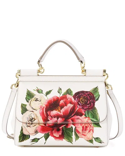 Tiffany & Fred Paris Saffiano Painted Leather Top-handle Bag