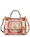 Tiffany & Fred Paris Saffiano Painted Leather Top-handle Satchel