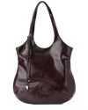 Tiffany & Fred Paris Shiny Leather Tote