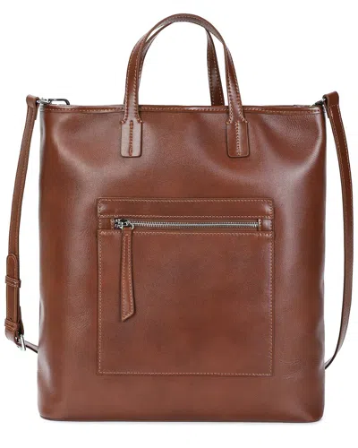 Tiffany & Fred Paris Shiny Leather Tote
