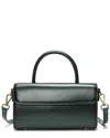 Tiffany & Fred Paris Smooth & Polished Leather Top Handle Shoulder Bag