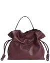 Tiffany & Fred Paris Smooth Leather Crossbody In Red