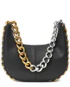 Tiffany & Fred Paris Tiffany & Fred Smooth Nappa Leather Shoulder Bag In Black