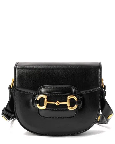 Tiffany & Fred Paris Smooth Leather Crossbody/shoulder Bag In Black