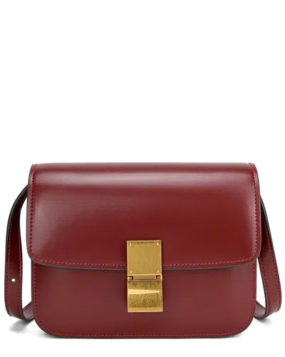 Tiffany & Fred Paris Smooth Leather Foldover Crossbody