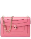Tiffany & Fred Paris Smooth Leather Foldover Shoulder Bag