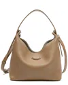 Tiffany & Fred Paris Smooth Leather Hobo Bag