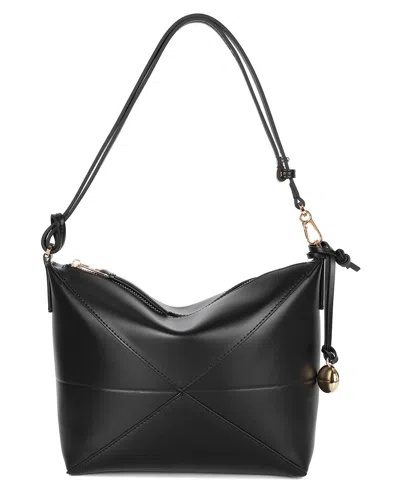 TIFFANY & FRED PARIS TIFFANY & FRED PARIS SMOOTH LEATHER HOBO BAG