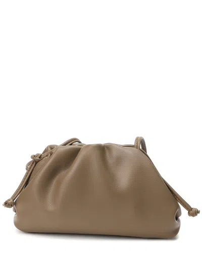 Tiffany & Fred Paris Smooth Leather Pouch In Brown