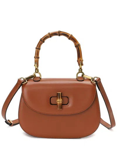 Tiffany & Fred Paris Smooth Leather Satchel