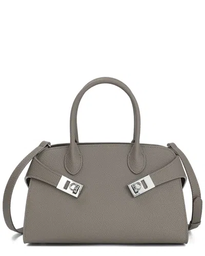 Tiffany & Fred Paris Smooth Leather Satchel In Brown