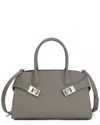 Tiffany & Fred Paris Smooth Leather Satchel In Brown