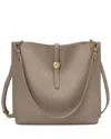 Tiffany & Fred Paris Smooth Leather Shoulder Bag