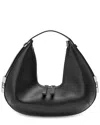 Tiffany & Fred Paris Smooth Leather Shoulder Bag In Black