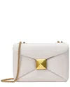Tiffany & Fred Paris Smooth Leather Shoulder Bag In Pink