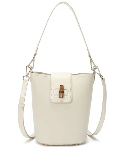 Tiffany & Fred Paris Smooth Leather Shoulder Hobo Bag