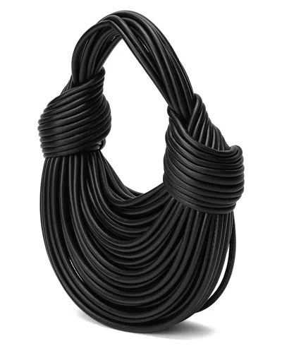 Tiffany & Fred Paris Smooth Leather String Bag