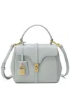 Tiffany & Fred Paris Smooth Leather Top Handle Crossbody