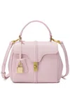 Tiffany & Fred Paris Smooth Leather Top Handle Crossbody