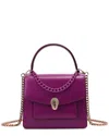 Tiffany & Fred Paris Smooth Leather Top Handle Crossbody