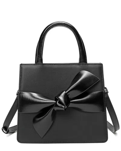 Tiffany & Fred Paris Smooth Leather Top-handle Shoulder Bag