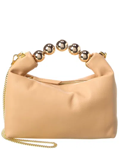 Tiffany & Fred Paris Smooth Leather Top Handle Shoulder Bag In Brown