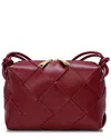 Tiffany & Fred Paris Smooth Leather Woven Crossbody