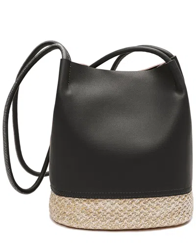 Tiffany & Fred Paris Soft Leather Hobo Bag In Black