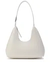 Tiffany & Fred Paris Soft Leather Shoulder Bag In White
